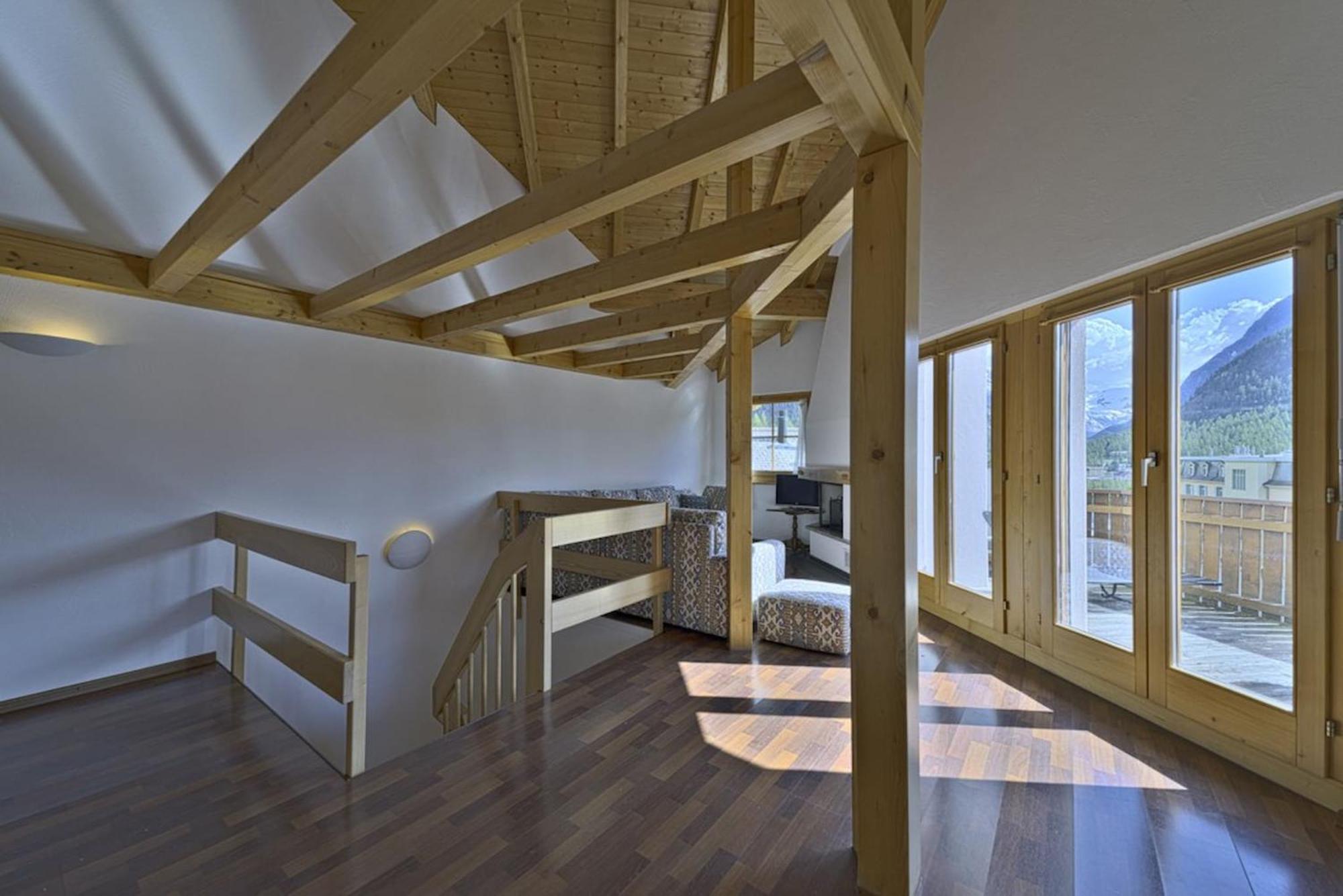Appartamento Chesa San Peider - Pontresina Esterno foto