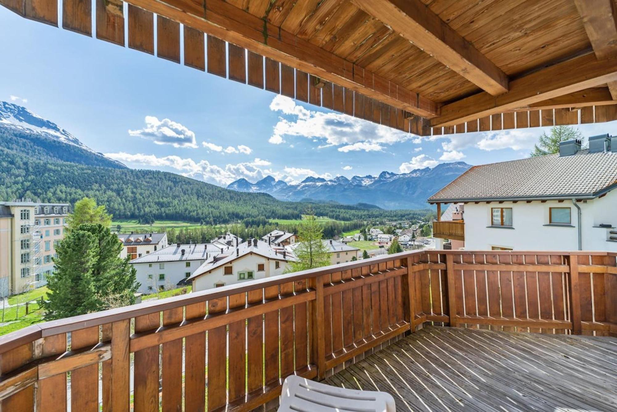 Appartamento Chesa San Peider - Pontresina Esterno foto