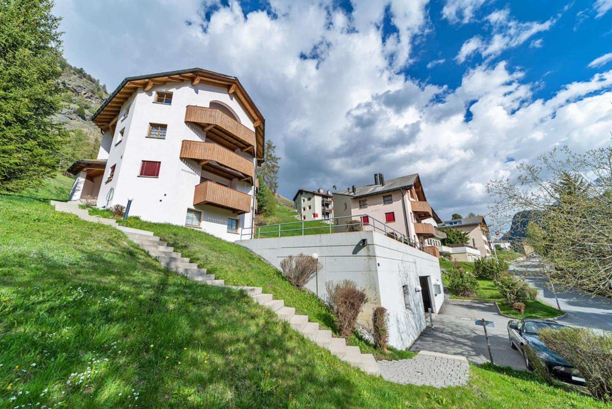 Appartamento Chesa San Peider - Pontresina Esterno foto