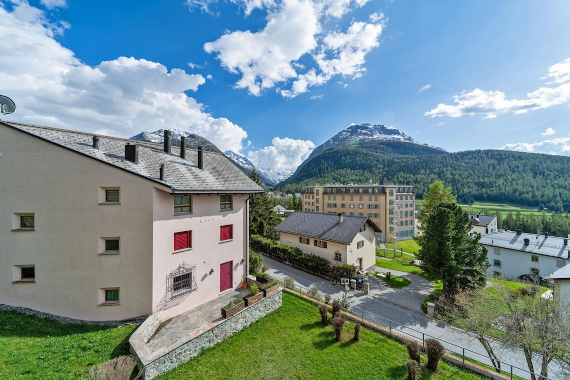 Appartamento Chesa San Peider - Pontresina Esterno foto