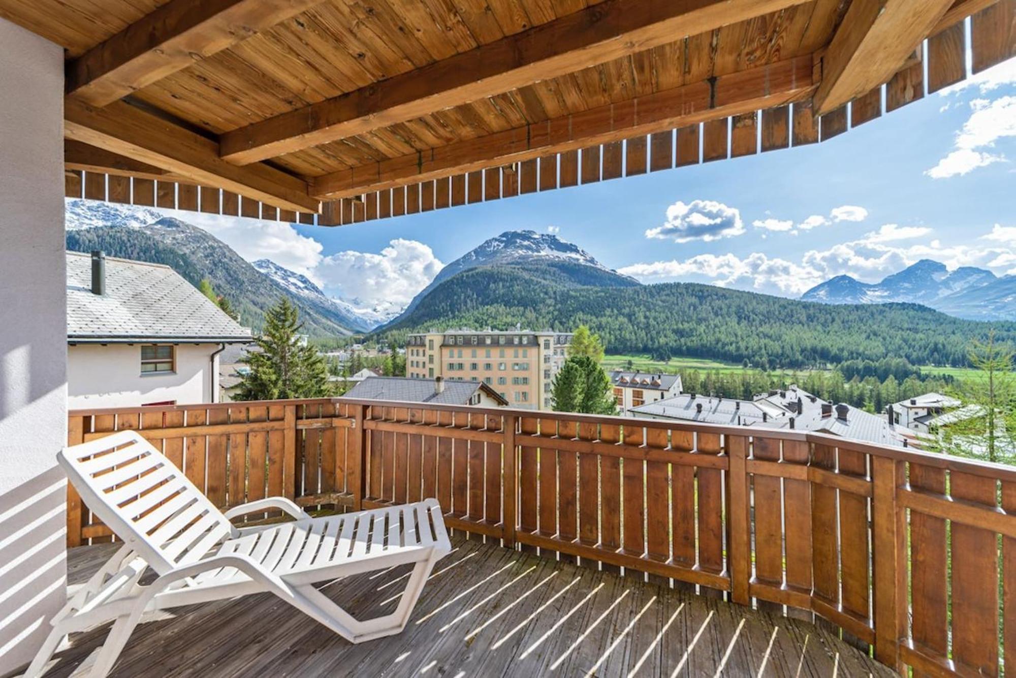 Appartamento Chesa San Peider - Pontresina Esterno foto