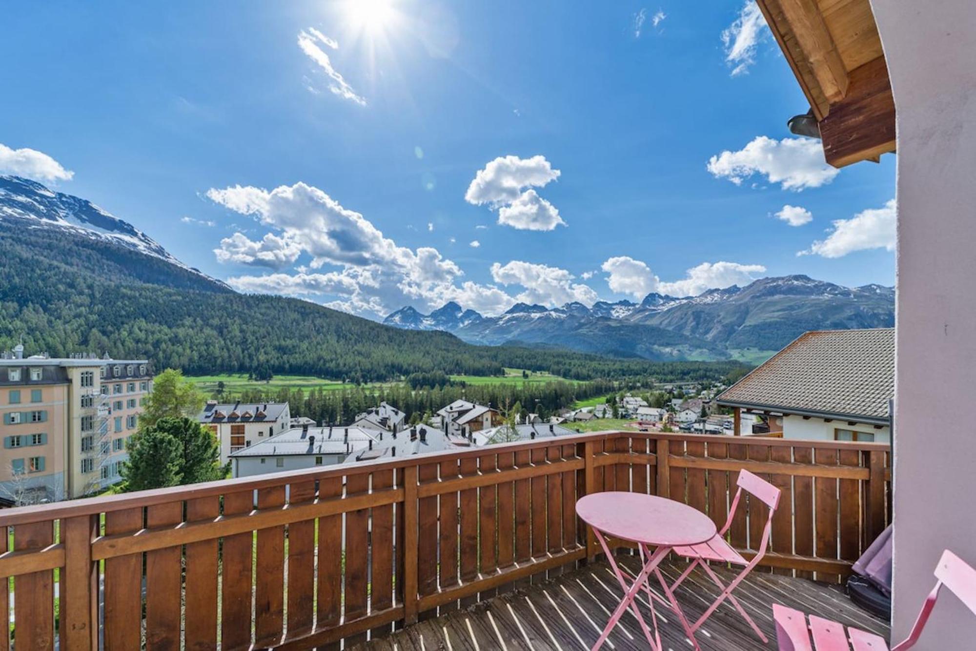 Appartamento Chesa San Peider - Pontresina Esterno foto