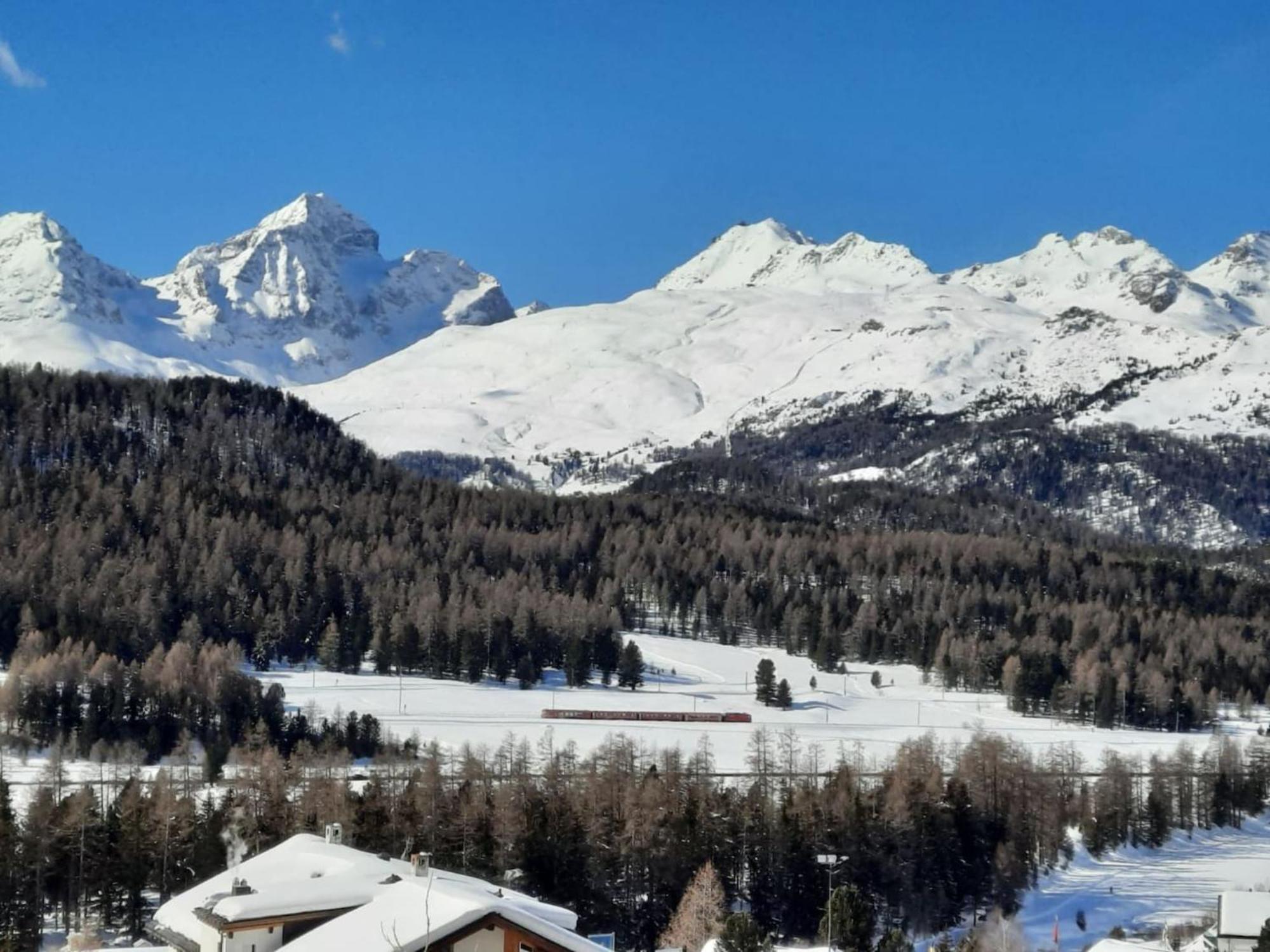 Appartamento Chesa San Peider - Pontresina Esterno foto