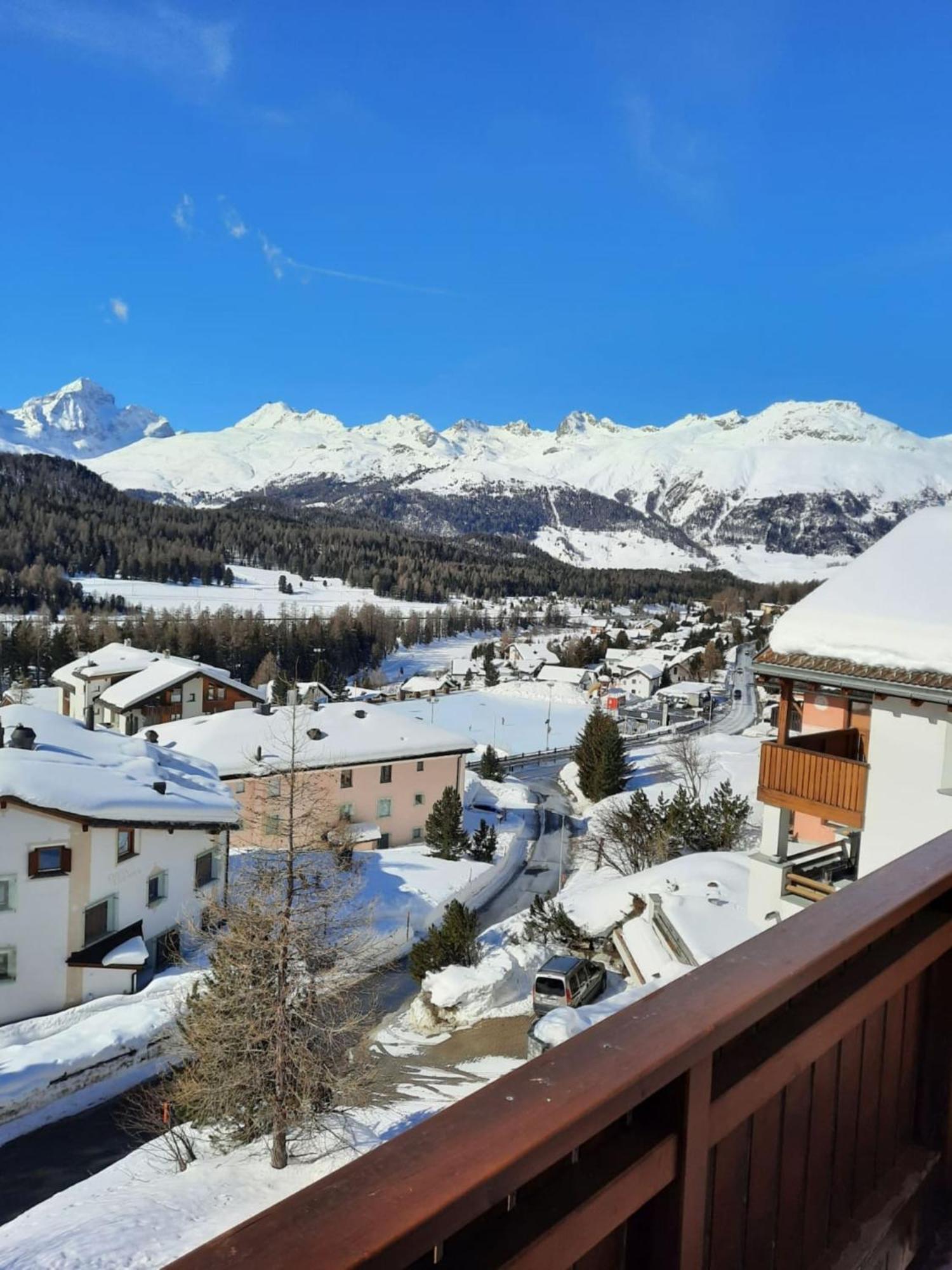 Appartamento Chesa San Peider - Pontresina Esterno foto